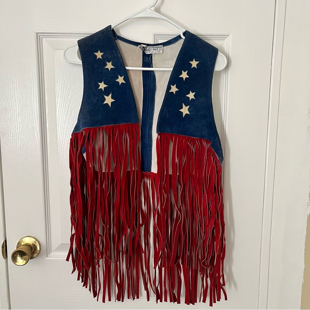 Leather vest